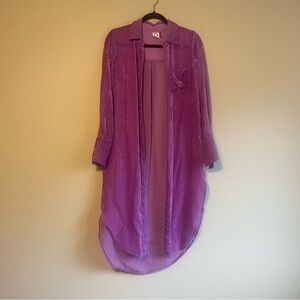 Akemi & Kin purple duster